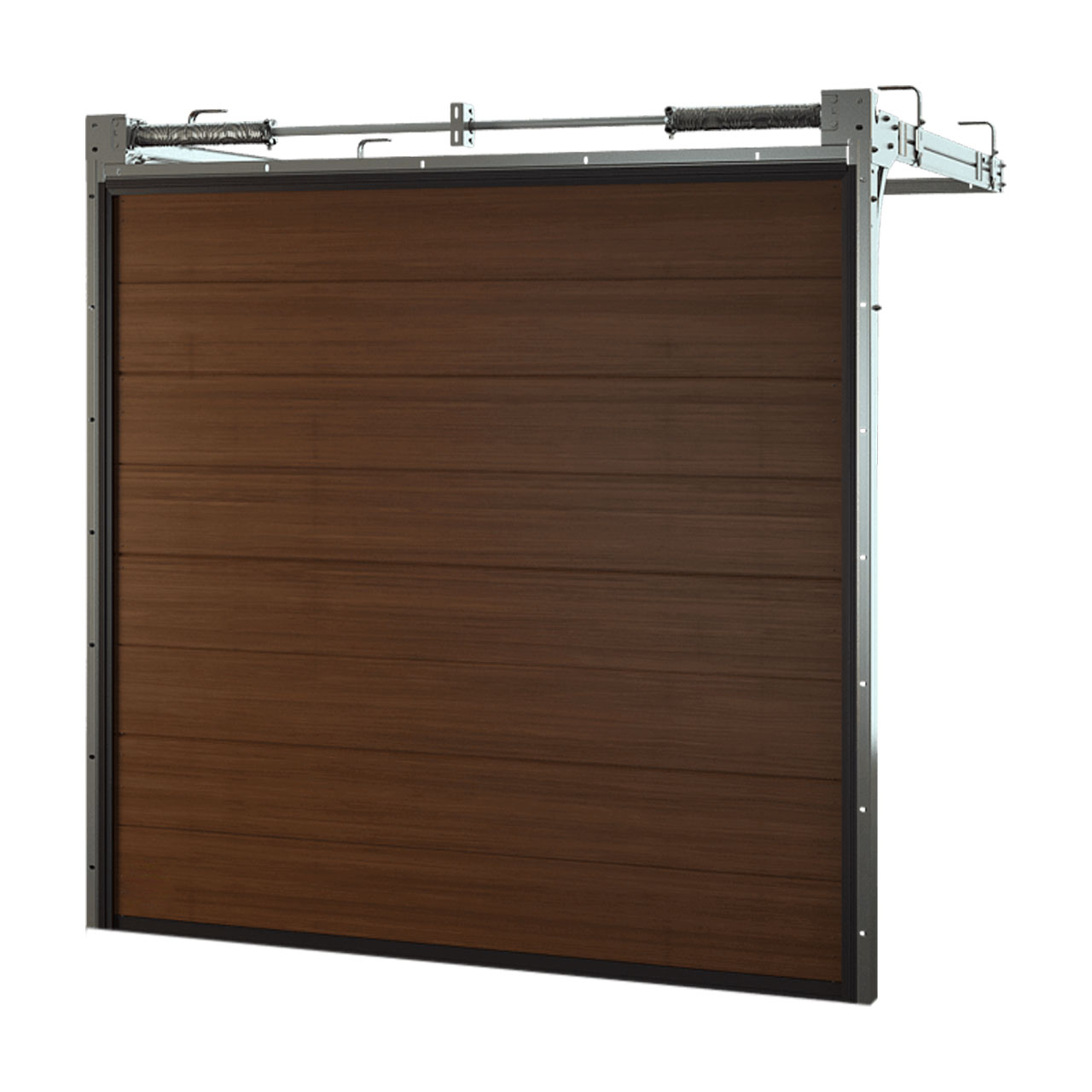 Garagen Deckensektionaltor Mittelsicke, Woodgrain Garagen Deckensektionaltor Mittelsicke, Woodgrain
