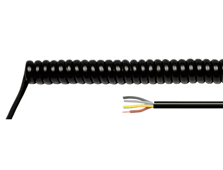 Helukabel 86359 spiral cable H05BQ-F Helukabel 86359 spiral cable H05BQ-F