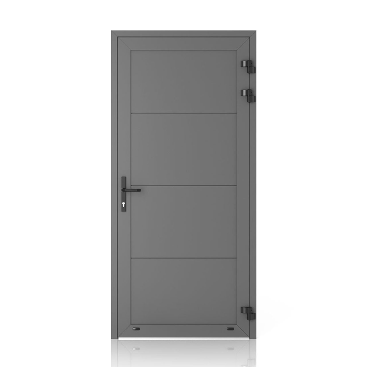 Garagennebentür Großlamelle, Glatt Garagennebentür Großlamelle, Glatt