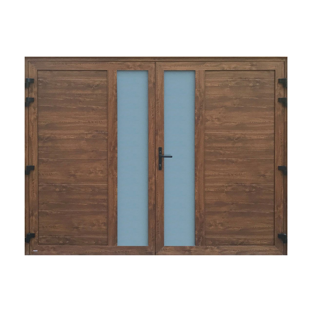Doppelflügeltor Sondermodell Farbe Golden Oak Doppelflügeltor Sondermodell Farbe Golden Oak