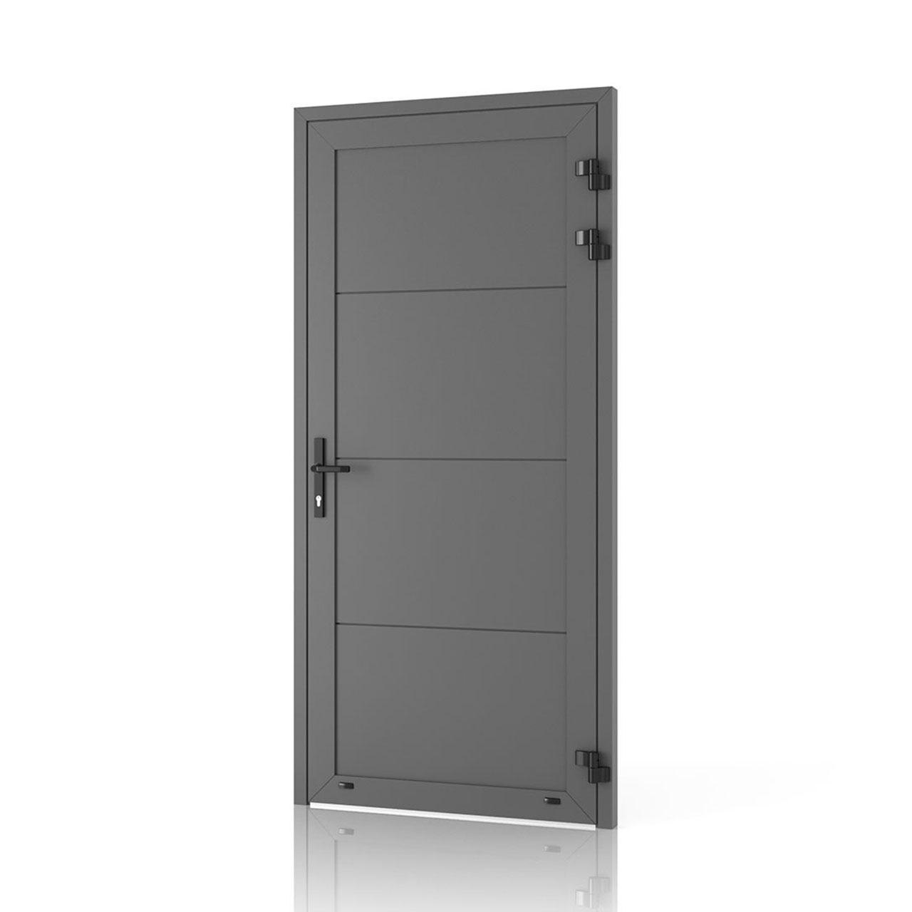 Garagennebentür Großlamelle, Glatt Garagennebentür Großlamelle, Glatt