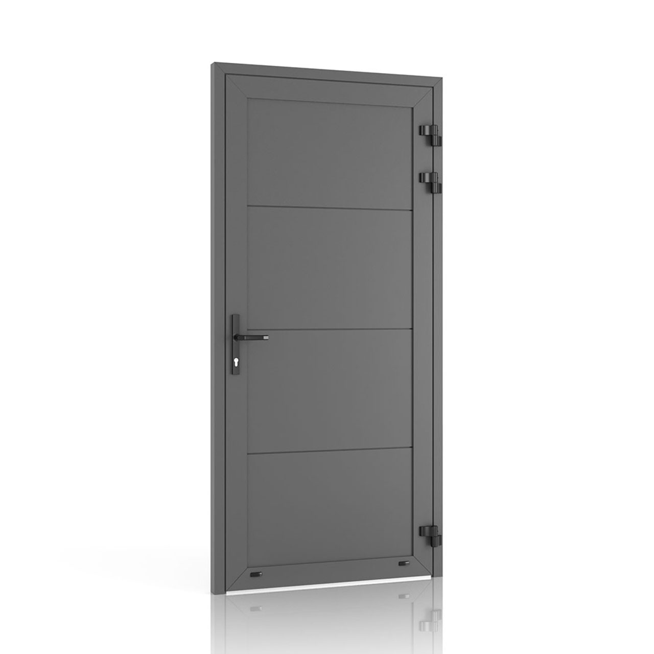 Garagennebentür Großlamelle, Glatt Garagennebentür Großlamelle, Glatt