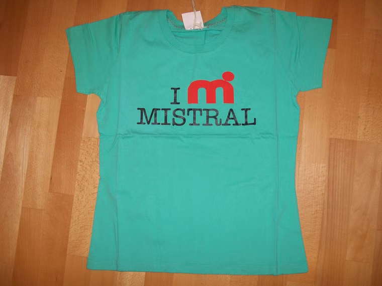 Mistral T-Shirt Lady green-red XL