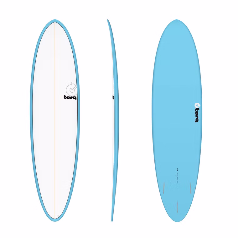 Epoxy TET Funboard Blue Pinline Torq 7.2