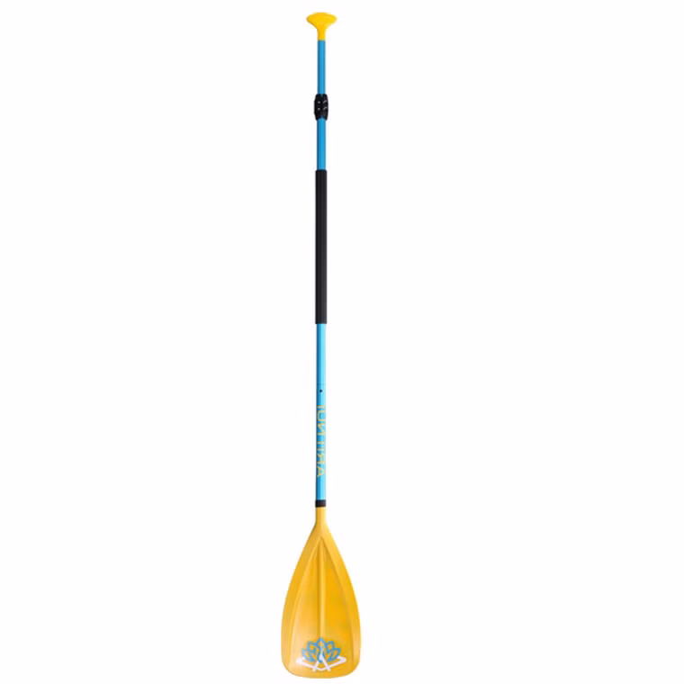 SUP Paddel Alu blue yellow Ariinui 3teilig (passt in die Tasche)
