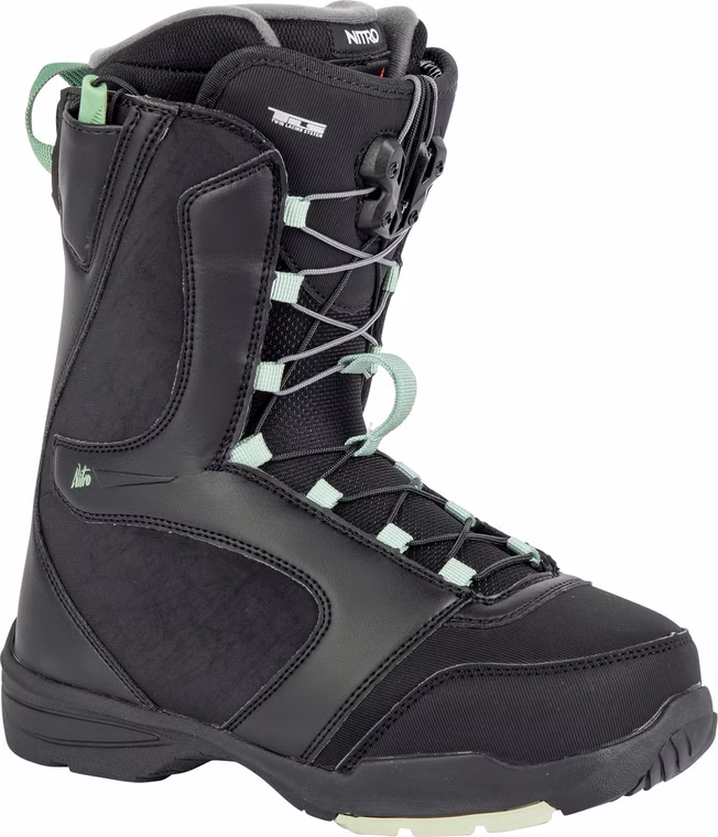Flora TLS Black-Mint Damen Snowboardboot Nitro 2024 24.0