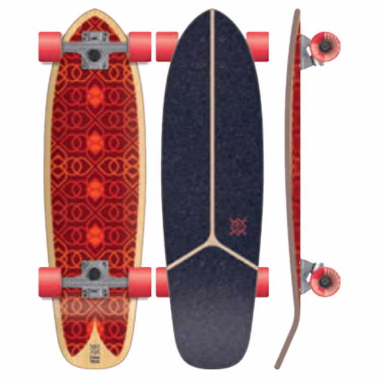 Mosaic 29'' Skateboard Cruiser Flying Wheels 2021