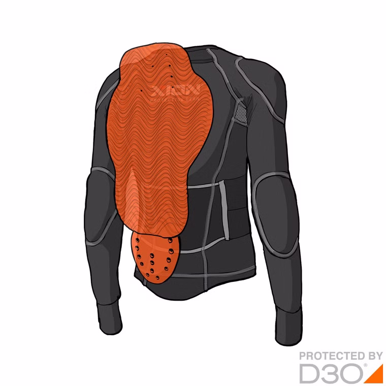 Ls Jacket Freeride Evo Herren V1 Ski / Snowboard Protektor Xion 2022 L