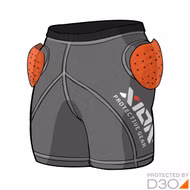 Shorts Freeride Evo Damen Ski / Snowboard Protektor Xion 2022 S