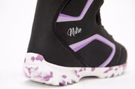 Droid QLS Blk-Wht-Charcoal Kinder Snowboardboot Nitro 2024 18.0