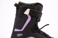 Droid QLS Blk-Wht-Charcoal Kinder Snowboardboot Nitro 2024 18.0