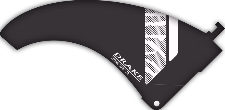 Drake Stone Surf Black G10 Finne Starboard 2024 11
