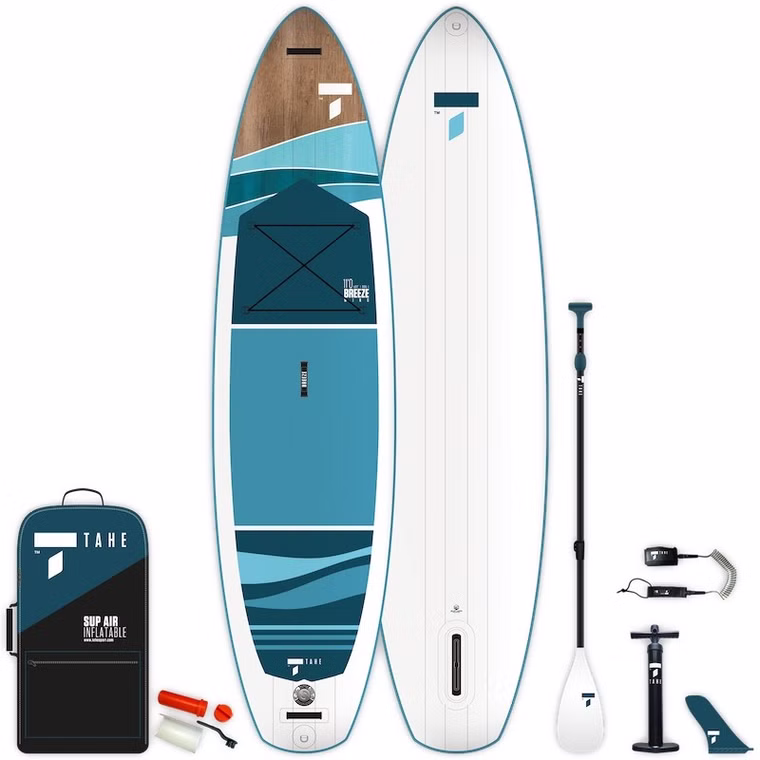 Set Air Breeze Wing aufblasbar SUP Board Tahe 2023 11'0''