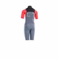Capture Shorty 2/2 FZ DL steel blue/red/black Kinder Neoprenanzug ION 2025 176