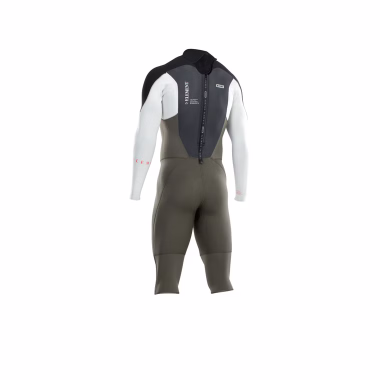 Element Overknee LS 4/3 BZ DL dark olive/white/black Neoprenanzug ION 2022 46