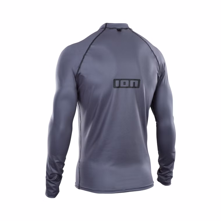 Promo Rashguard Men LS steel blue ION 2025 M