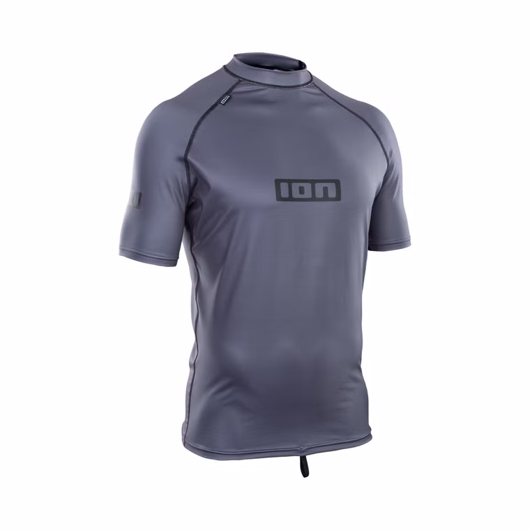 Promo Rashguard Men SS steel blue ION 2025 XXL