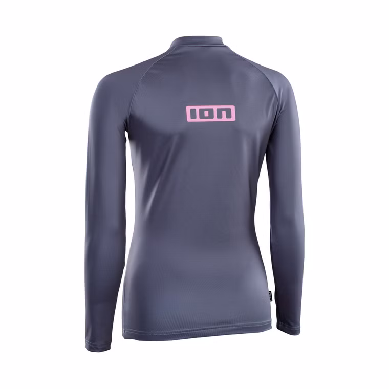 Promo Rashguard Women LS steel blue Damen ION 2025 S
