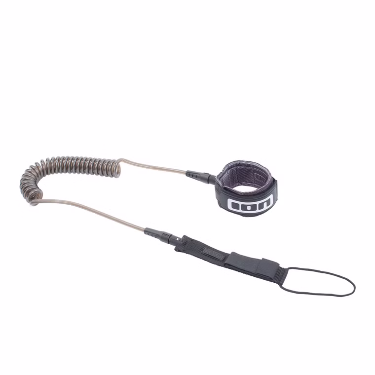 SUP TEC Leash coiled black ION 2025 8