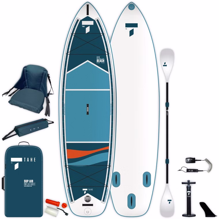 Set Air Beach Sup-Yak + Kayak Kit 10.6 aufblasbar SUP Board Tahe 2023 10'6''