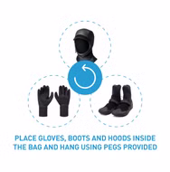 Wetsuit accessories Bag Dryer Tasche Surflogic