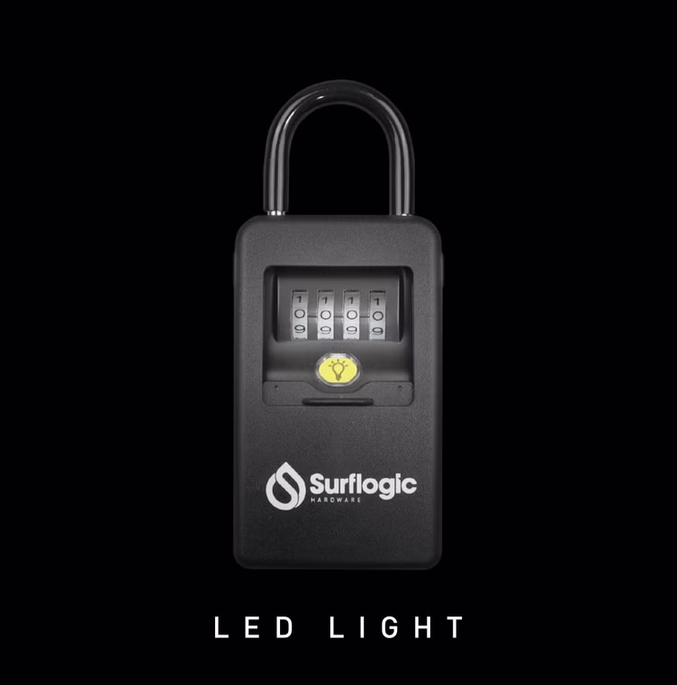 Key lock Led Light Black Schlüsseltresor Surflogic