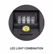 Key lock Led Light Black Schlüsseltresor Surflogic