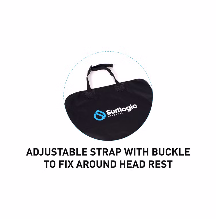 Waterproof car seat cover Universal Black Sitzbezüge Surflogic