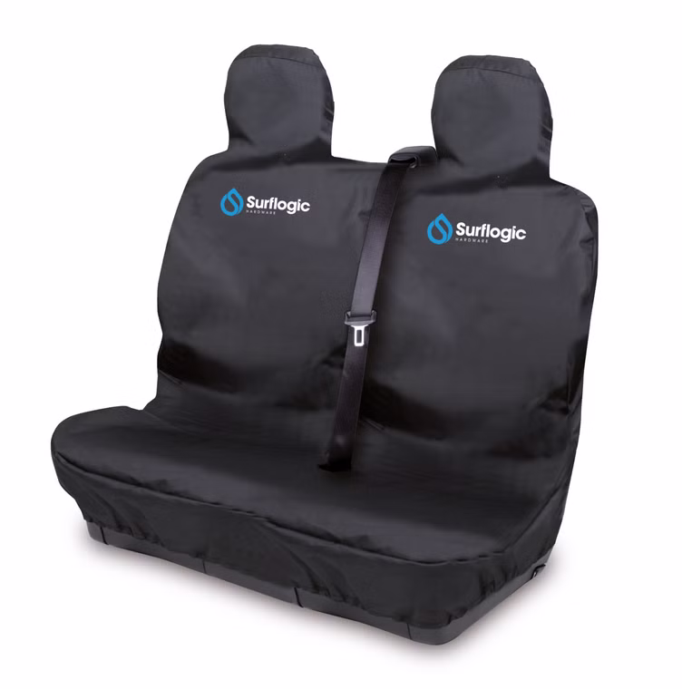 Waterproof car seat cover Double Black Sitzbezüge Surflogic