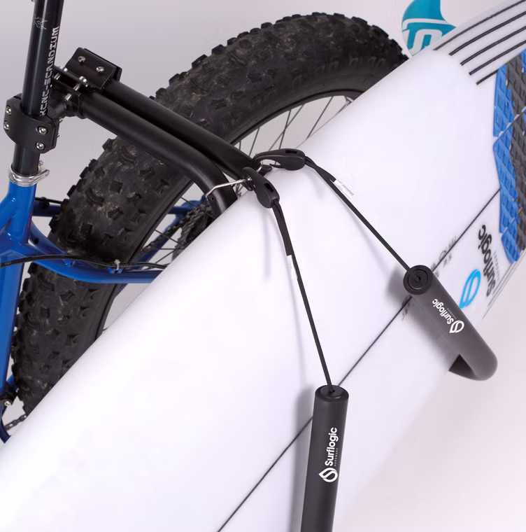 Surfboard bike rack Fahrrad Surfboard Halterung Surflogic