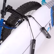 Surfboard bike rack Fahrrad Surfboard Halterung Surflogic