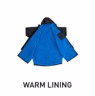 Storm robe Long sleeve Poncho Jacke Surflogic M