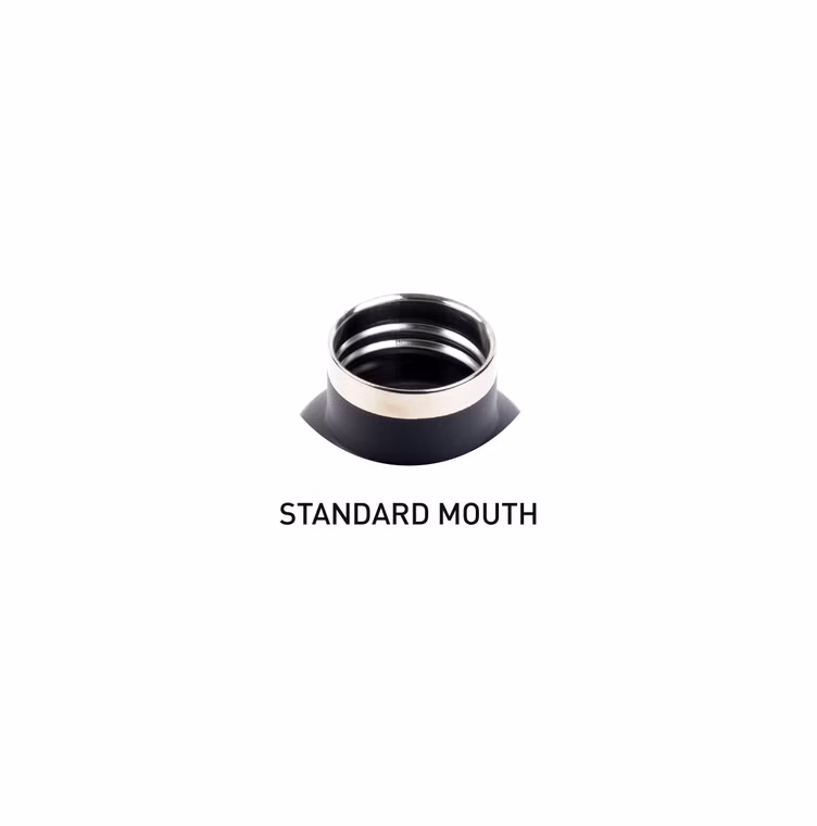 600 ml Bottle Standard mouth Black Flasche Surflogic