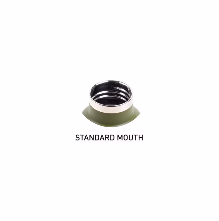 600 ml Bottle Standard mouth Olive green Flasche Surflogic