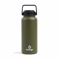 Surflogic 950 ml Bottle Wide mouth Olive green Flasche Surflogic