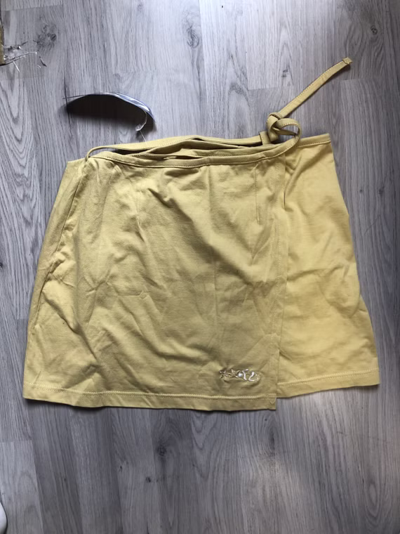 Wickelrock Sunny Sand Yellow Skirt Damen F2 M