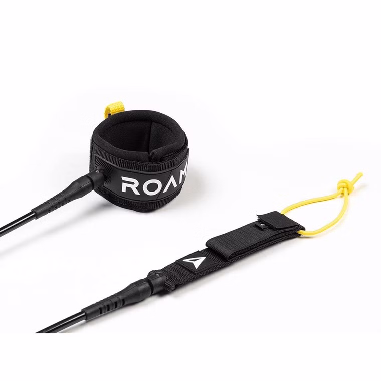 Surfboard Leash Big Wave SUP Schwarz Roam 6