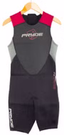 Multisport 2K Short John 2/2 C2 Schwarz Rot NP 48
