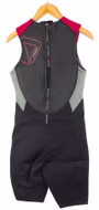 Multisport 2K Short John 2/2 C2 Schwarz Rot NP 48