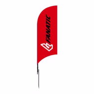 Fanatic Beachflag incl.Pole&Foot (421x80) red white black Fanatic