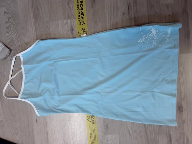 Dress Leslie light blue Woman Damen Kleid F2 M