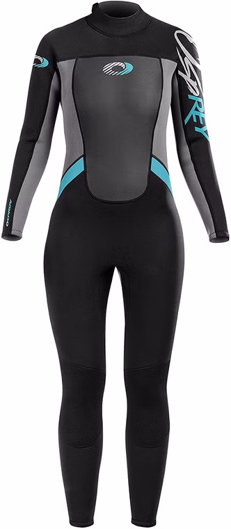 Girlslong Origin blue 3/2 Kinder Semidry Neoprenanzug Osprey 146