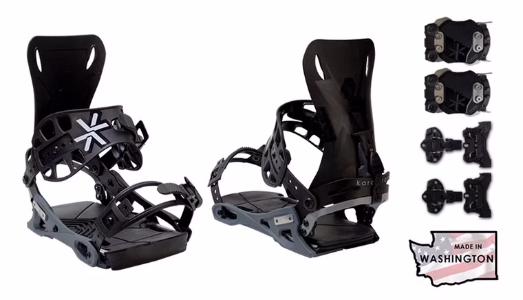 Connect Free Ranger + Splitboard Interface Splitboardbindung Karakoram 2023 L