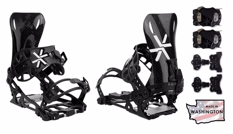 Straightline + Split Interface Splitboardbindung Karakoram 2023 L