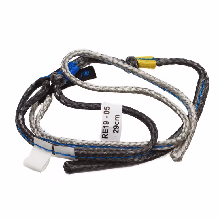 Back Pigtail with back V right (grey) Rebel 2019-2020 Kite Sparepart Schirm Duotone 2019 5.0
