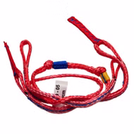 Duotone Back Pigtail with back V left (red) Rebel 2019-2020 Kite Sparepart Schirm Duotone 2019