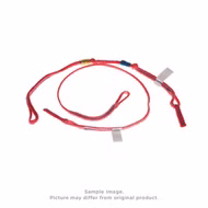 Duotone Back Pigtail Y Neo left side (red) SLS Kite Sparepart Schirm Duotone 2021