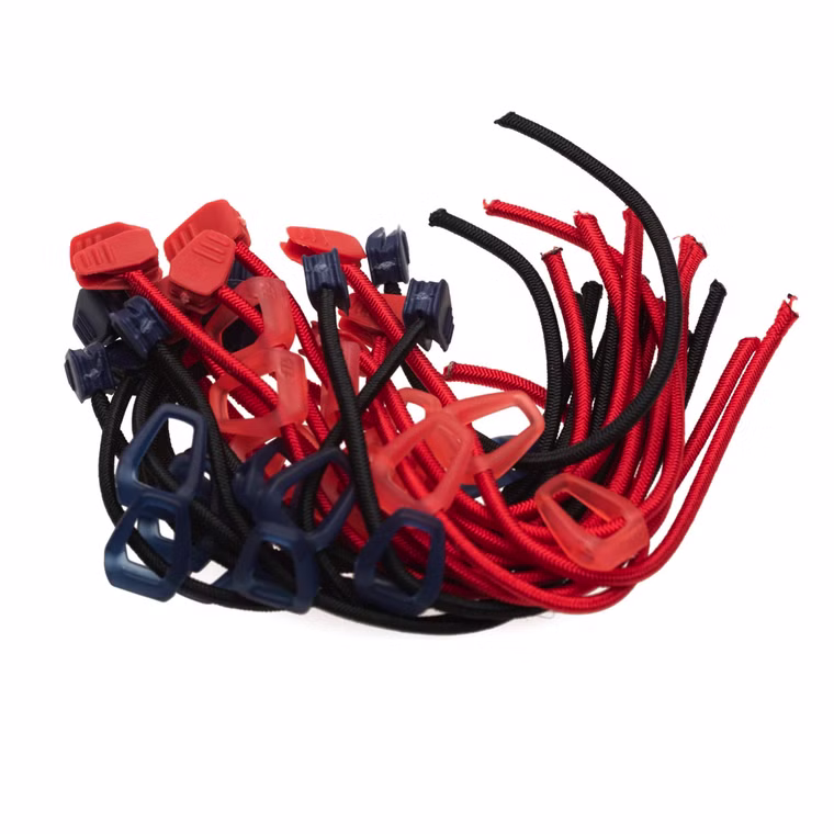 Winding Post rubber cord (10x sets) red-black Kite Sparepart Bar Duotone 2019