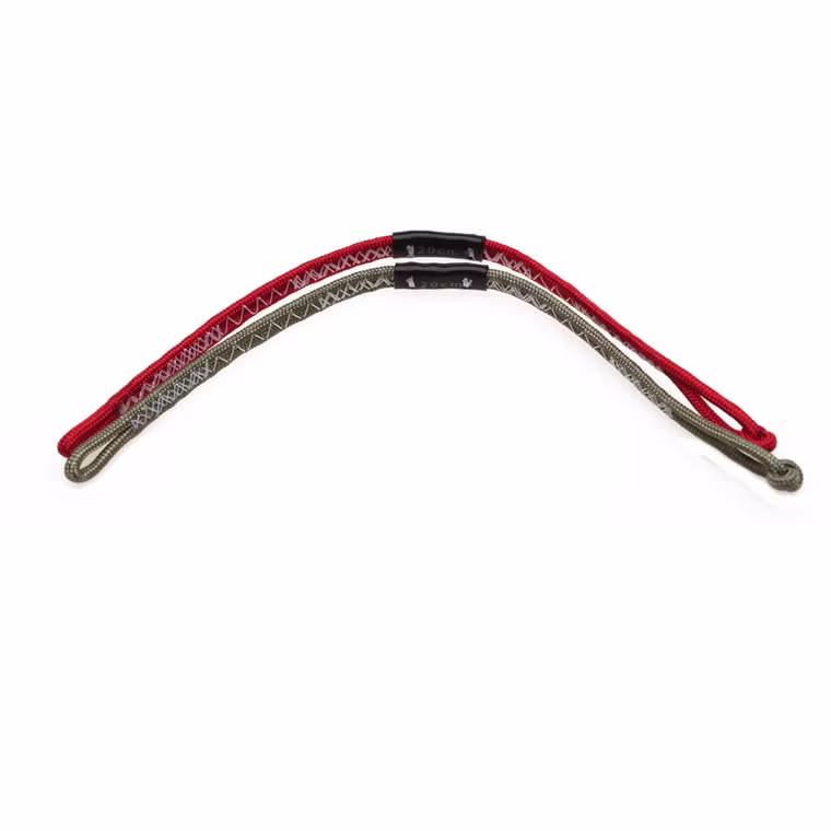 Back Line Pigtails (Pair) red-grey Kite Sparepart Bar Duotone 2019 35