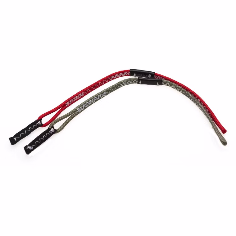 Front Line Pigtails (Pair) red-grey Kite Sparepart Bar Duotone 20